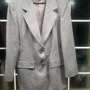 Women's Gray Blazer size 8